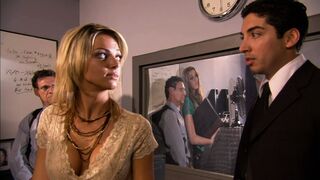 blonde gives her pussy to a coworker!