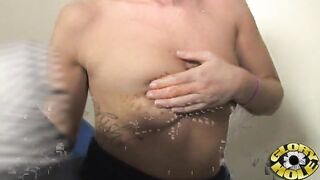 Molly Rae sucks big cock