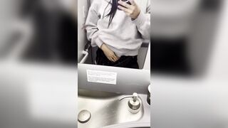 Hot I masturbate in the toilets of the plane - Jasmine SweetArabic