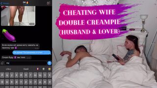 Cheating wife Double Creampie Sex – KleoModel