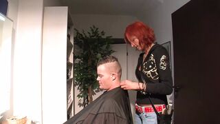 Before the set with a horny german beauty #4