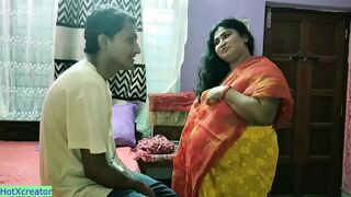 Indian Hot Bhabhi XXX sex with Innocent Boy! With Clear Audio