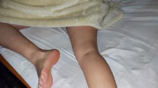 Desi Teen My Stepsister's PUSSY Between The Sheets