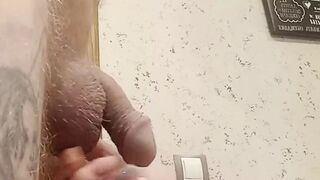 close-up blowjob and a mouthful of hot cum