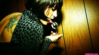 AdalynnX - ButtPlug Fun Before A Night Out