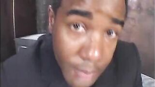 Angel Eyes Mouthing a Cock