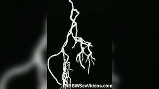 Amateur Plumper Plays With Dildo