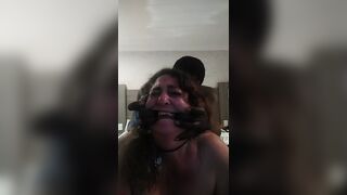 BBC rough fucks PAWG MILF to ugly (close up)