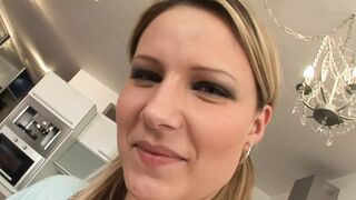 Lesbian shows friend how to masturbate and finger fuck