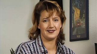 grandpa humiliates granny and slaps her butt