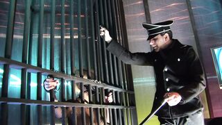 Carly Parker Let Out Of Cage To Suck Cock & Take It Deep In