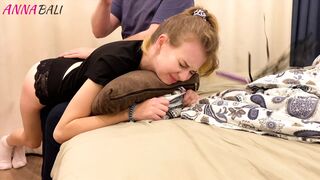 Spanked a gorgeous ass and played with pussy