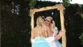 Mirror Mirror Blonde Girl Twins Fuck Each Other To Eternity
