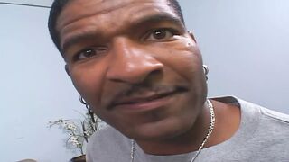 Roxy Sweet fucks a huge black cock in her tight pussy