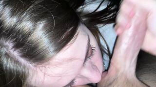 She always wants cum in her mouth full