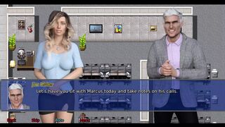 The office wife #8 - stacey played with herself in the shower