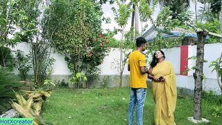 Indian Hot Bhabhi Sex with Unknown Young Boy! Plz Cum Inside