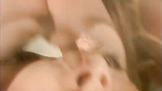 Cock Riding Big Tit Brunette