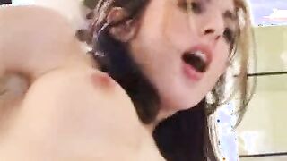 Sexy Cheerleader Rides Cock