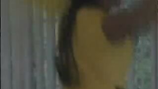 Cute Ebony Cheerleader Gives Oral