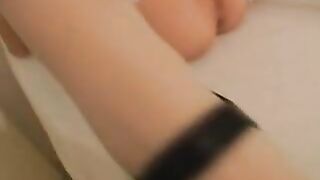 Sexy Nurse Dildo Crammed