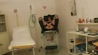 Stockinged Hottie in the Clinic