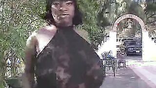 Outdoor Black Banging