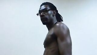 Hot Ebony Spreading Her Pussy