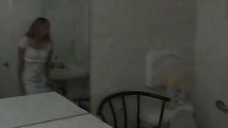 Naughty Hottie Gets Facial Cumshot