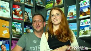 Teenschlampe beim der Einstellung