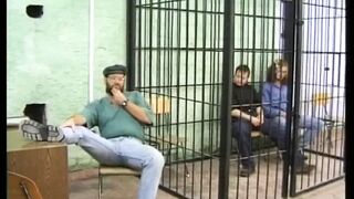 Crazy hot orgy in the prison!