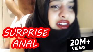 PAINFUL SURPRISE ANAL WITH MARRIED WOMAN WEARING A HIJAB!