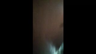 my roommate in the shower