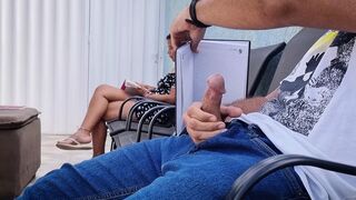 I went to the dentist and ended up helping a stranger to cum!