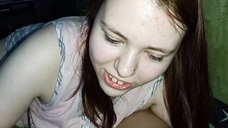 Sucked her boyfriend’s big dick