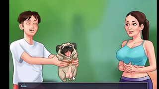 Summertime saga - delivering milk from Diana