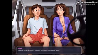 Summertime Saga - Loving Stepmom Allows Her Stepson To Jerk Off at Her For a Bit - #52