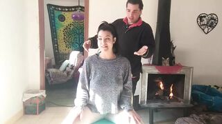 Bored stepsister wants to seduce and fuck stepbrother