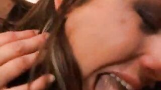 Naughty Porn Stars Sharing a Cock