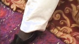 Hirsute Pussy Spreading