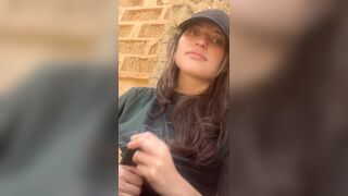 Two lesbians get horny and decide to masturbate in the open, so that no one sees them or says anything to them