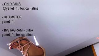 Sexy devil girl with big ass, slim waist and heels, penetrated hard and strong