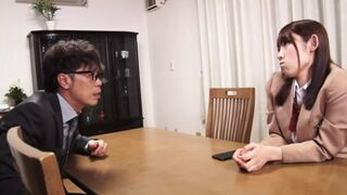 The Stepdaughter of a Schoolgirl and Her Pussy Is So Juicyl! 2