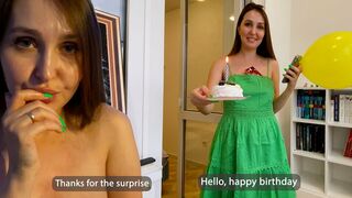 Stepmom Gave Her Pussy To Her Stepson For His Birthday