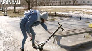 Sorry.. I accidentally hit you, I'm just driving for the first time.