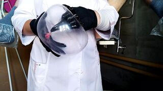 Medical Fetish - Nurse and Condom, Vagina (Patient Cumshot)