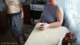 jerked off the sperm into my coffee glass