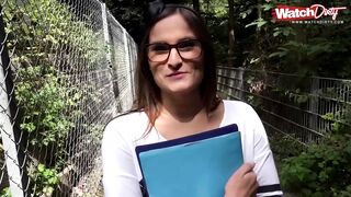 junge studentin dreier