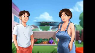 Summertime Saga: Country MILF Is Milking Her Tits With A Breast Pump-Ep 82