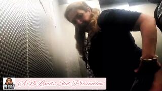 Interracial Motel 6 elevator fuck